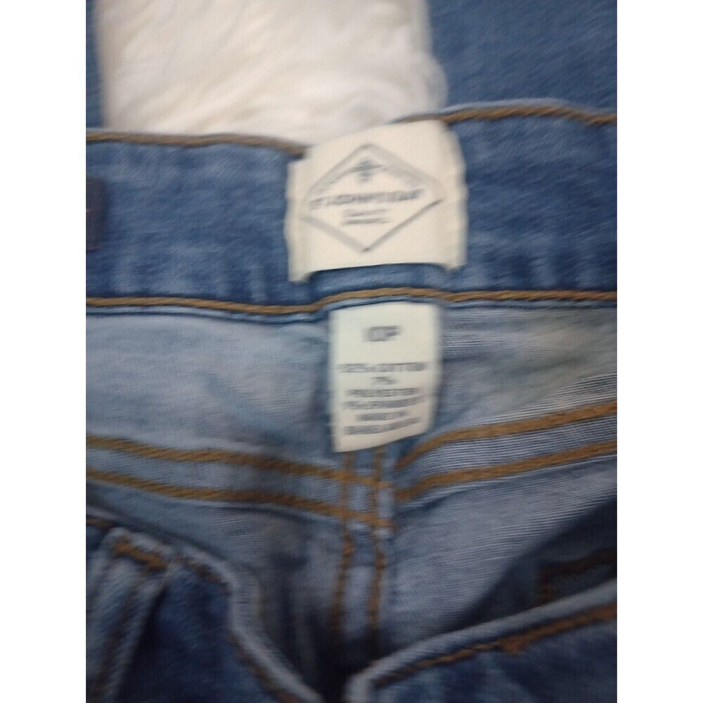 St. John's Bay Woman's Petite Bootcut Leg Light Blue Wash Mid-Rise Jean Sz 10P - Picture 8 of 11
